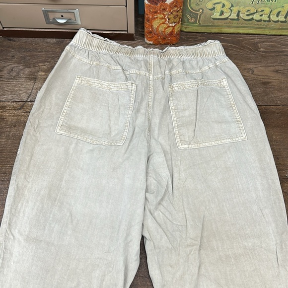 Old Navy Elastic Waist Work Pants Lounge Khaki Black Gray Wine Green Lot of 5 - Picture 3 of 8